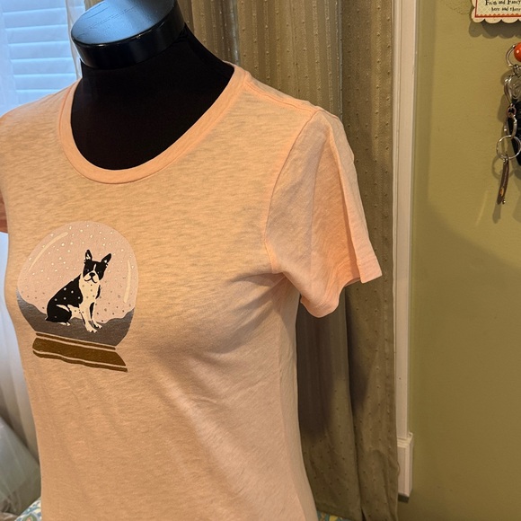 J. Crew Light Pink Collector Tee - Picture 3 of 10